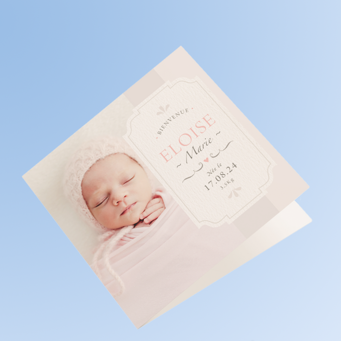 Faire-part de naissance